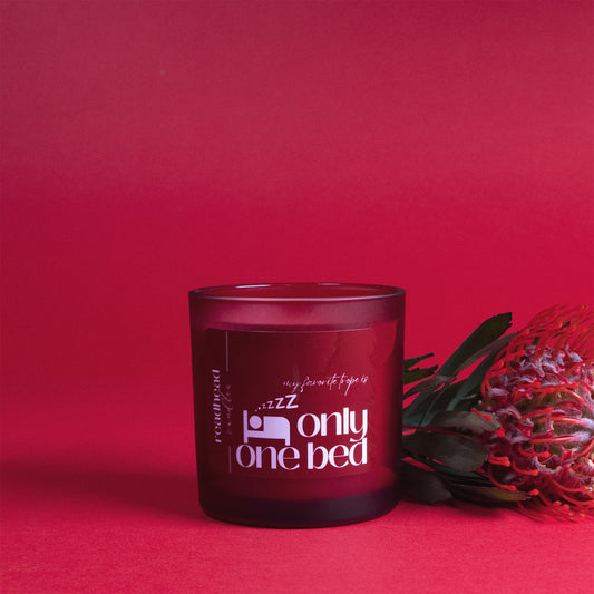 Only One Bed | Green Tea + Lemon - Wood Wick Candle
