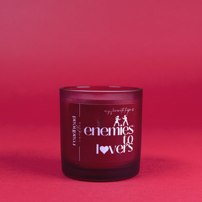 Enemies To Lovers | Black Amber + Plum - Wood Wick Candle